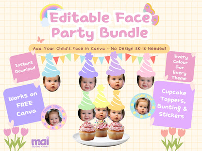 Pastel Rainbow DIY Party Bundle