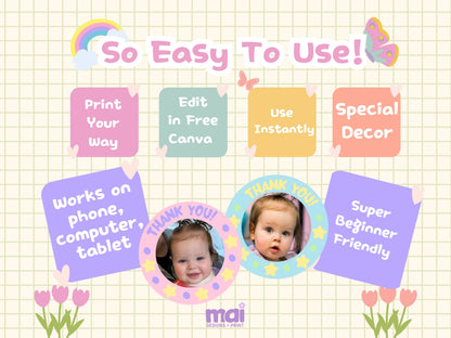 Pastel Rainbow DIY Party Bundle