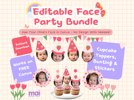 Berry Theme DIY Party Bundle