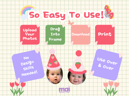Berry Theme DIY Party Bundle