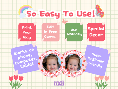 Berry Theme DIY Party Bundle