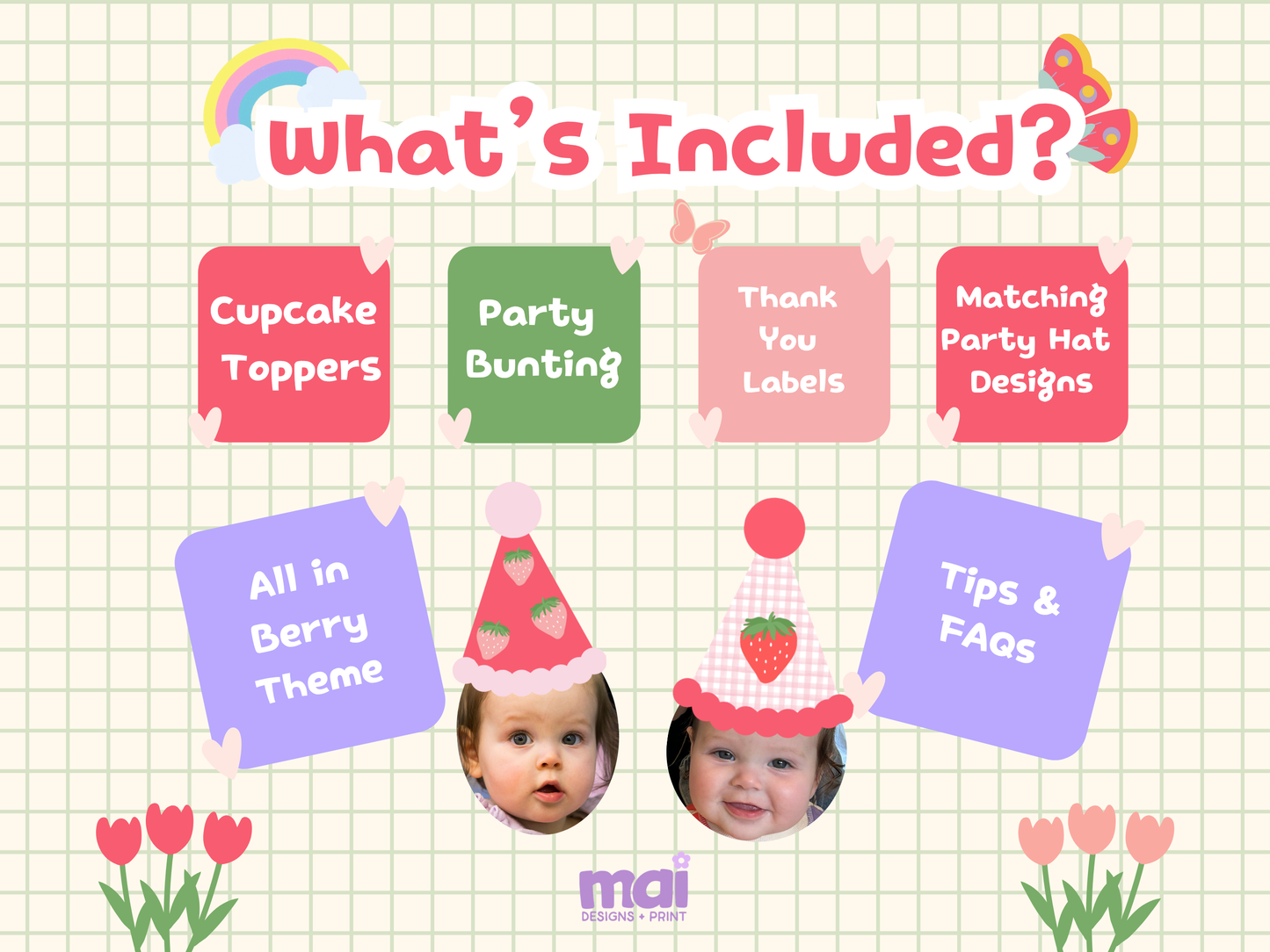 Berry Theme DIY Party Bundle
