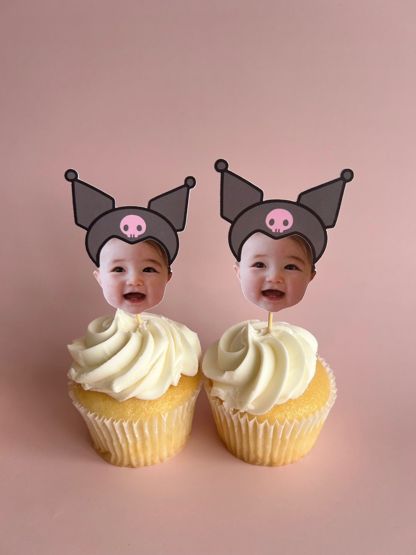 Sanrio Photo Cupcake Toppers
