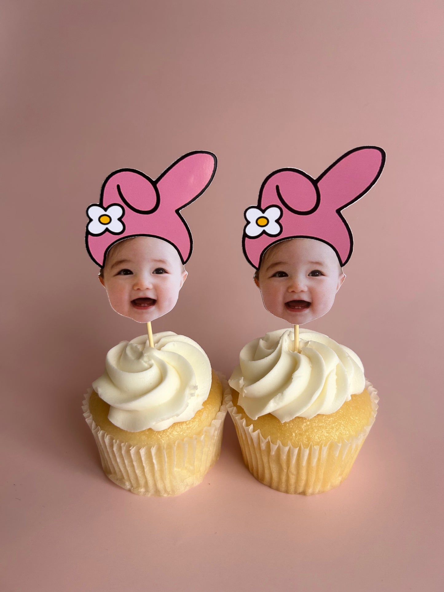 Sanrio Photo Cupcake Toppers