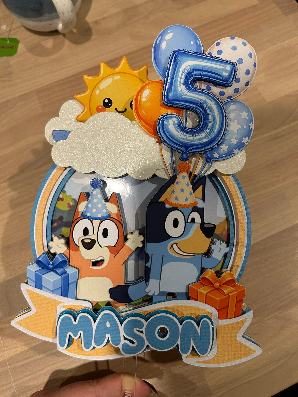 Custom Cake Topper – Personalised Design Made to Order