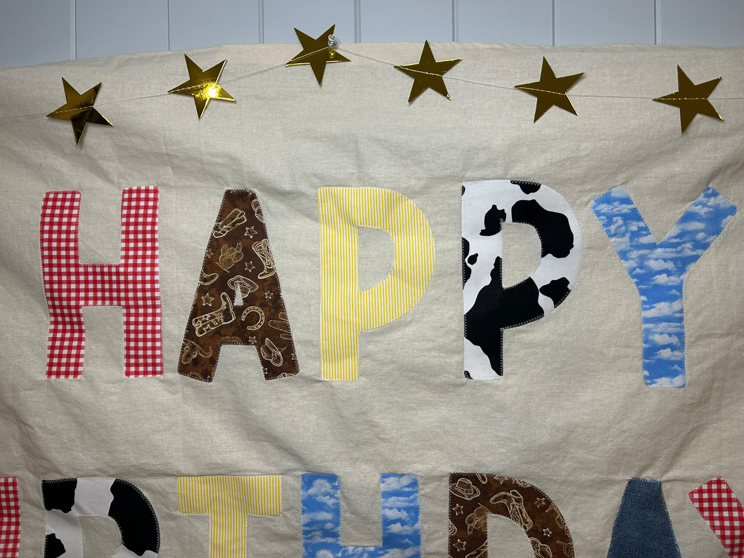 Handmade Keepsake Banner - Toy Story Style