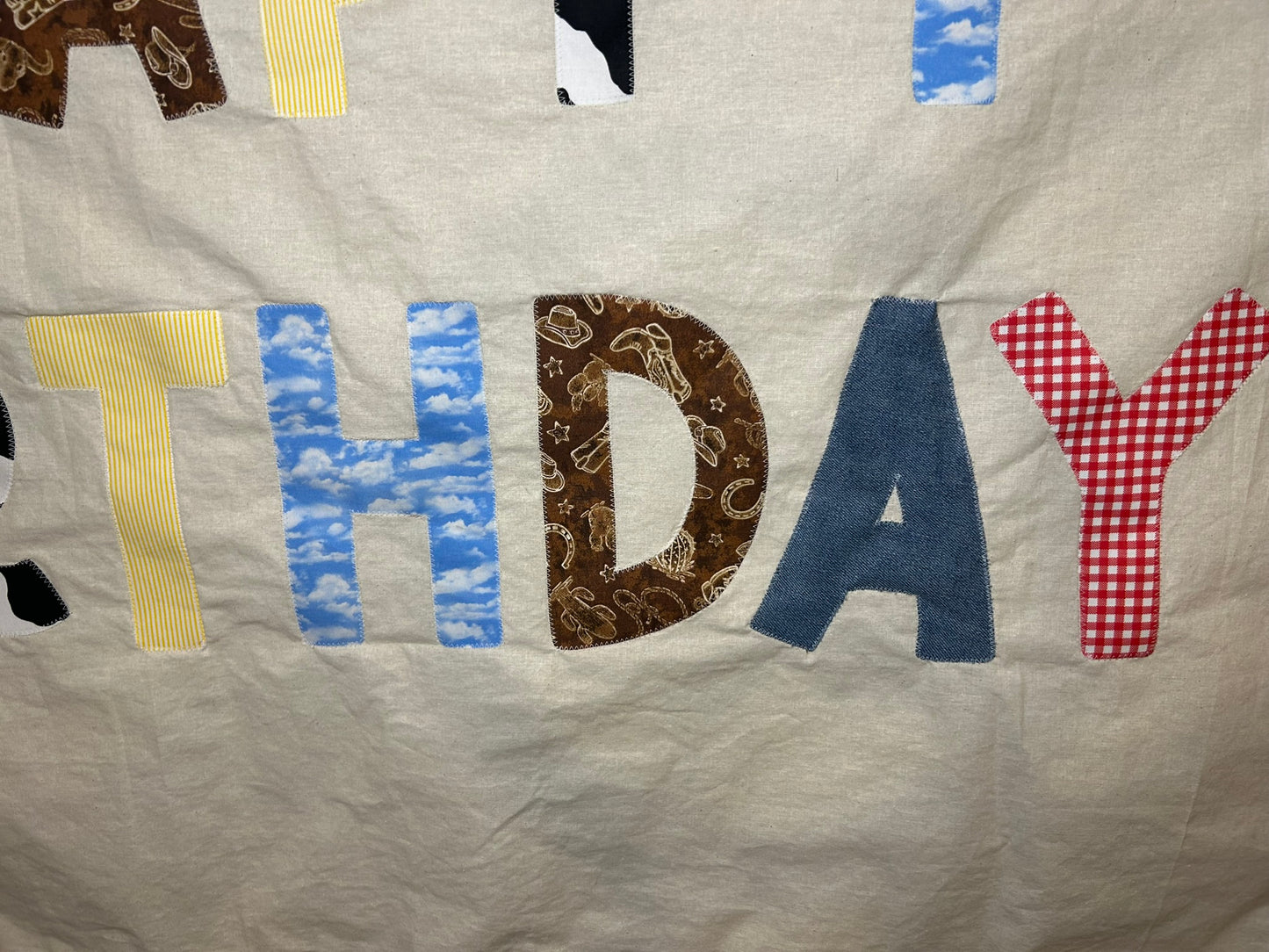 Handmade Keepsake Banner - Toy Story Style