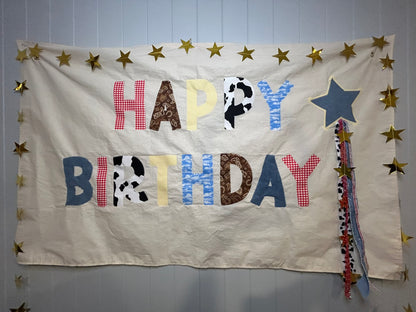 Handmade Keepsake Banner - Toy Story Style