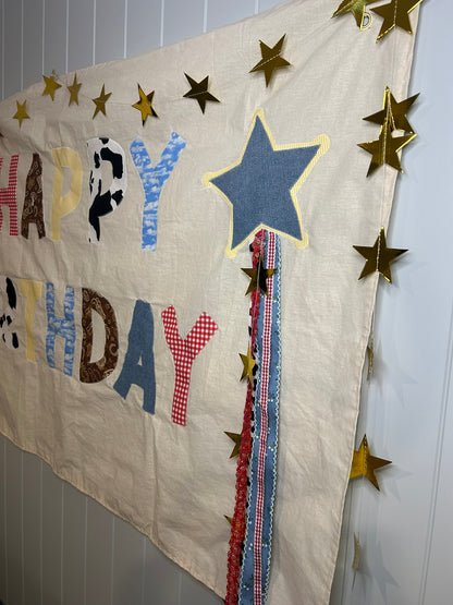 Handmade Keepsake Banner - Toy Story Style